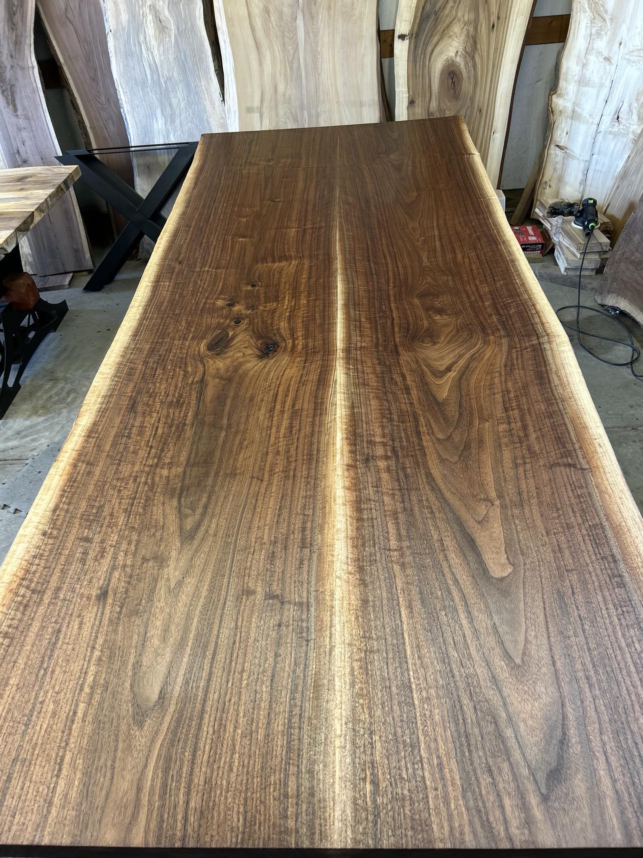 Walnut Table Finished WA