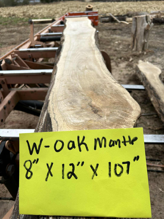 White Oak Mantle