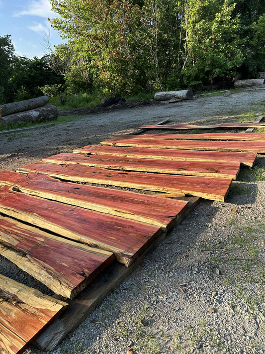 Cedar Slabs Contact For Pricing