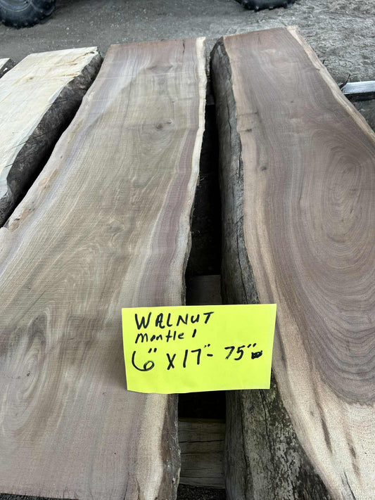 Walnut Mantle