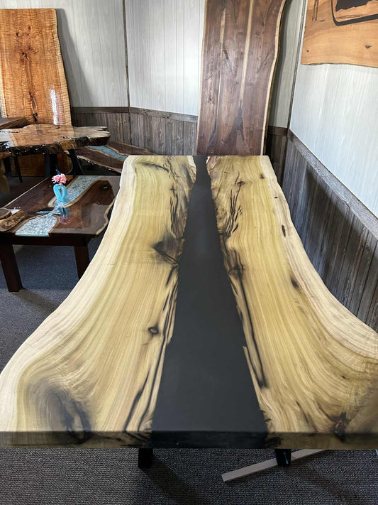 Poplar Epoxy Table